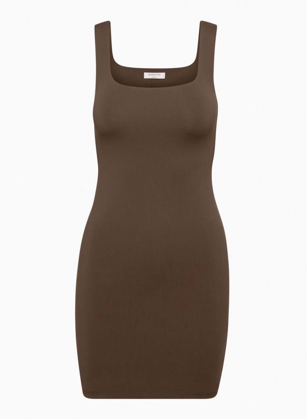 ✨SALE Aritzia Chocolate Bodycon Tank Dress M Brown